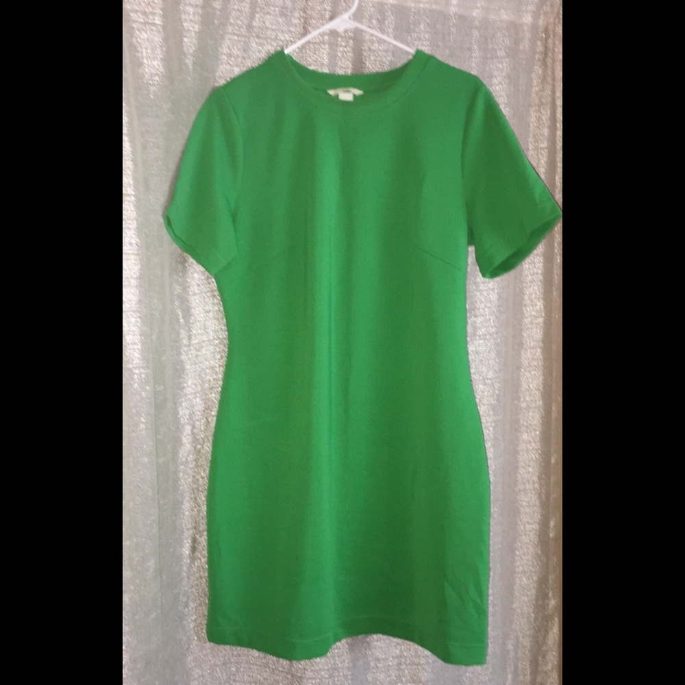 H & M Kelly Green Dress Size L